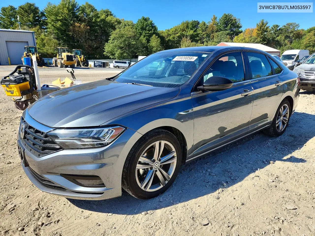 VOLKSWAGEN JETTA 2020, VIN 3VWCB7BU7LM053597
