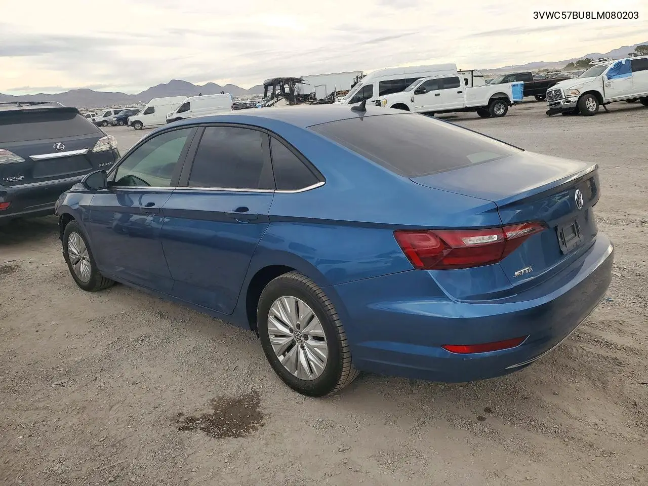 2020 VOLKSWAGEN JETTA VIN 3VWC57BU8LM080203 — фото 2