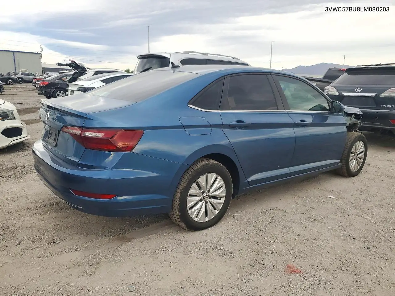 2020 VOLKSWAGEN JETTA VIN 3VWC57BU8LM080203 — фото 3