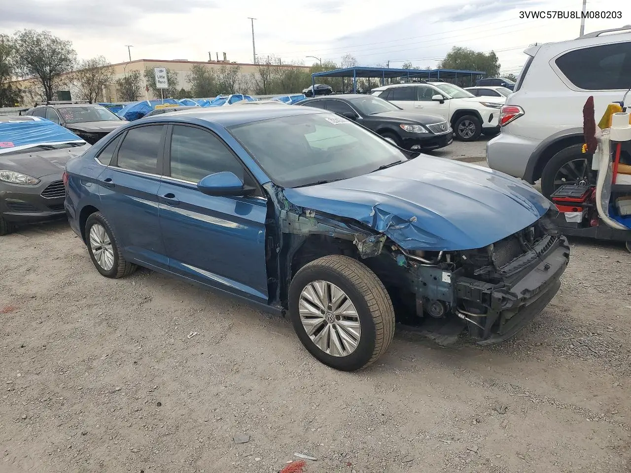 2020 VOLKSWAGEN JETTA VIN 3VWC57BU8LM080203 — фото 4
