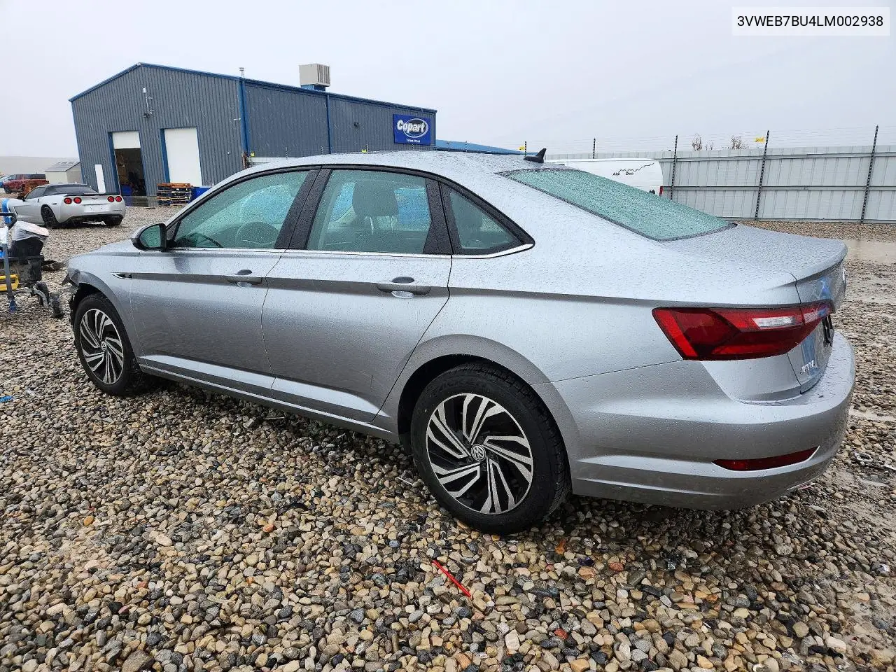 2020 VOLKSWAGEN JETTA VIN 3VWEB7BU4LM002938 — фото 2
