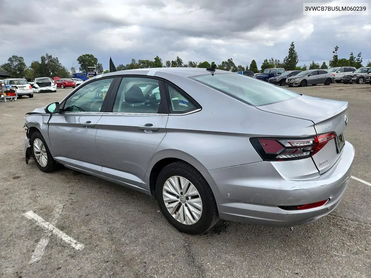 2020 VOLKSWAGEN JETTA VIN 3VWCB7BU5LM060239 — фото 2