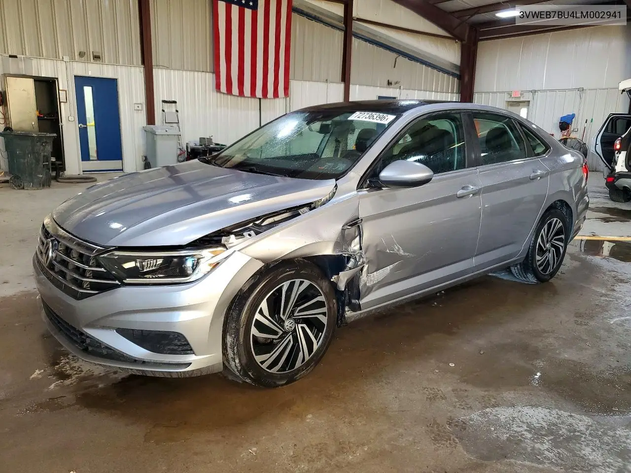 VOLKSWAGEN JETTA 2020, VIN 3VWEB7BU4LM002941