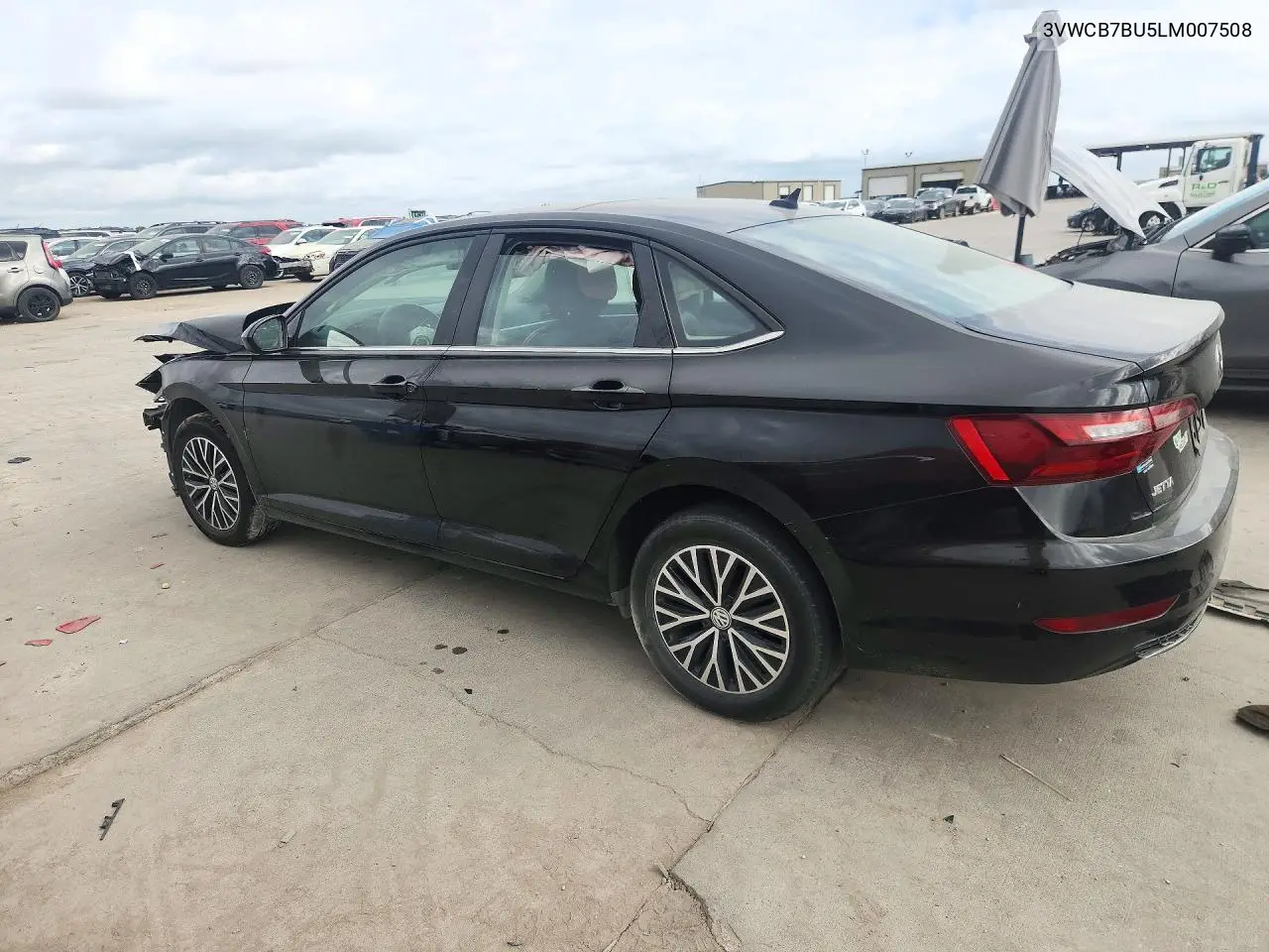 2020 VOLKSWAGEN JETTA VIN 3VWCB7BU5LM007508 — фото 2