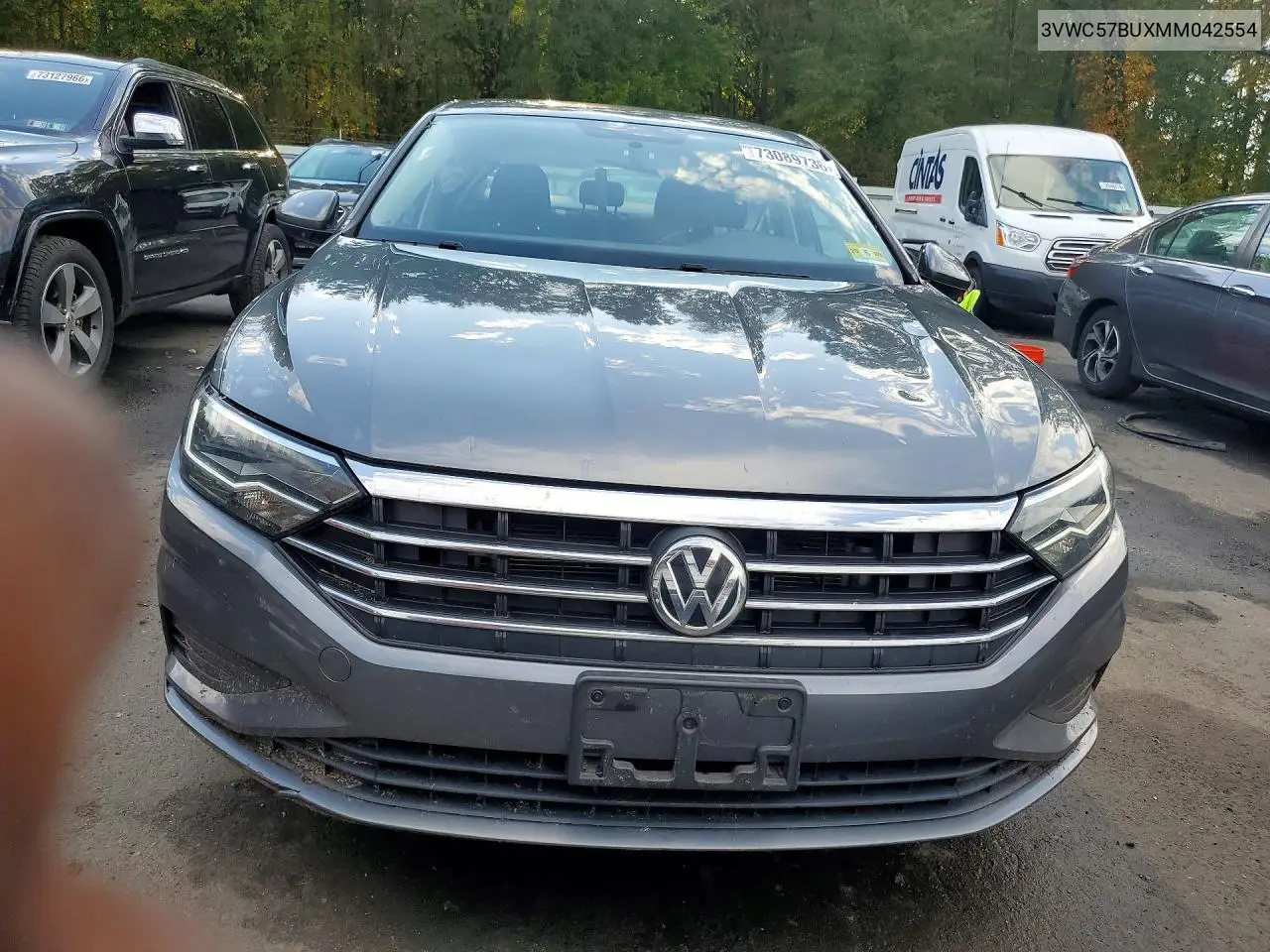 2021 VOLKSWAGEN JETTA VIN 3VWC57BUXMM042554 — фото 5