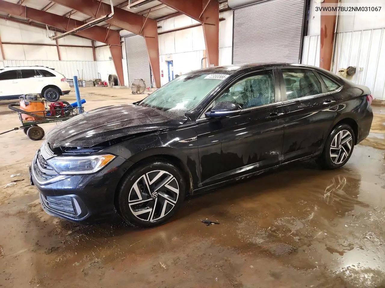 VOLKSWAGEN JETTA 2022, VIN 3VWGM7BU2NM031067
