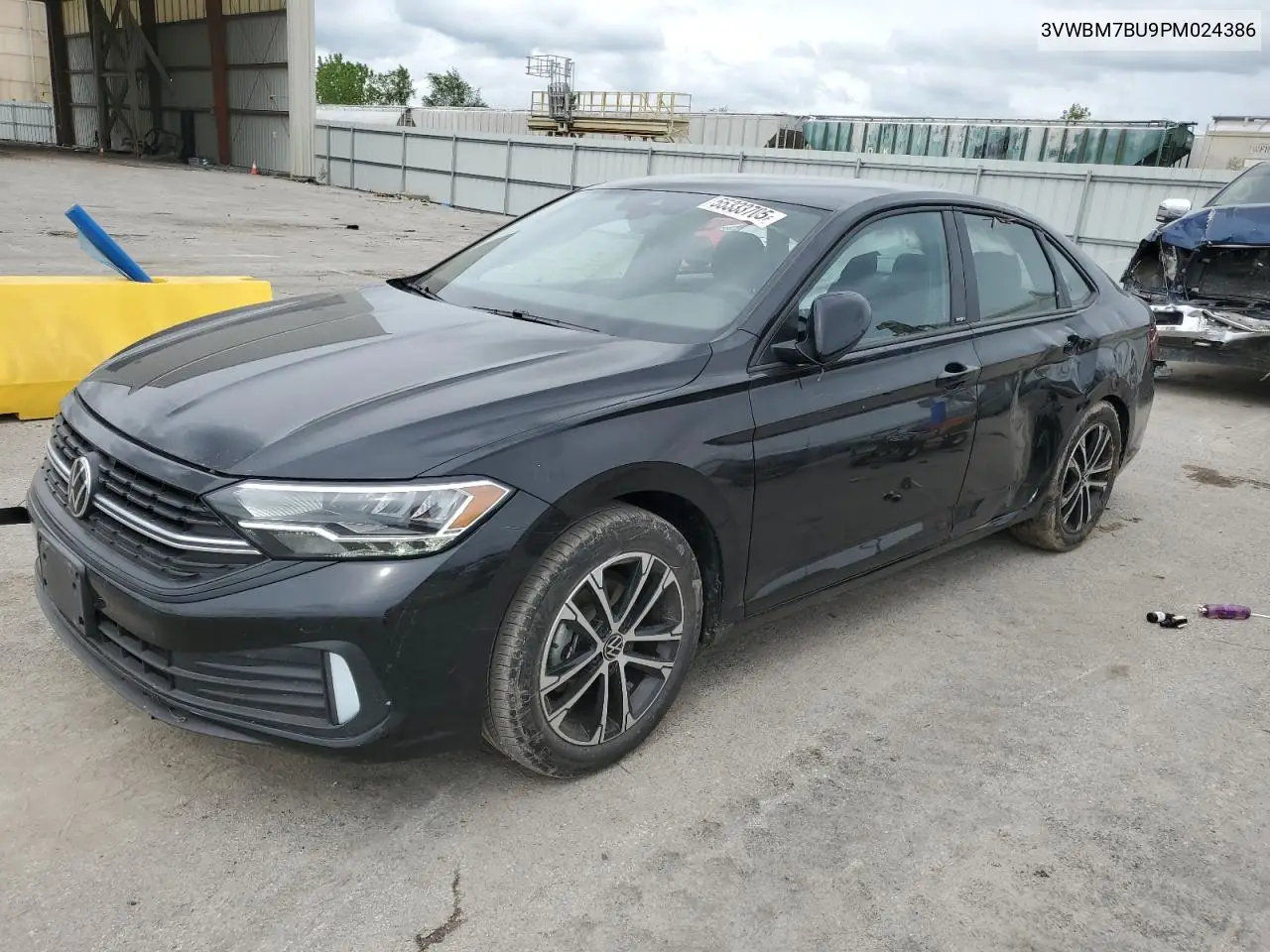 VOLKSWAGEN JETTA 2023, VIN 3VWBM7BU1PM026567