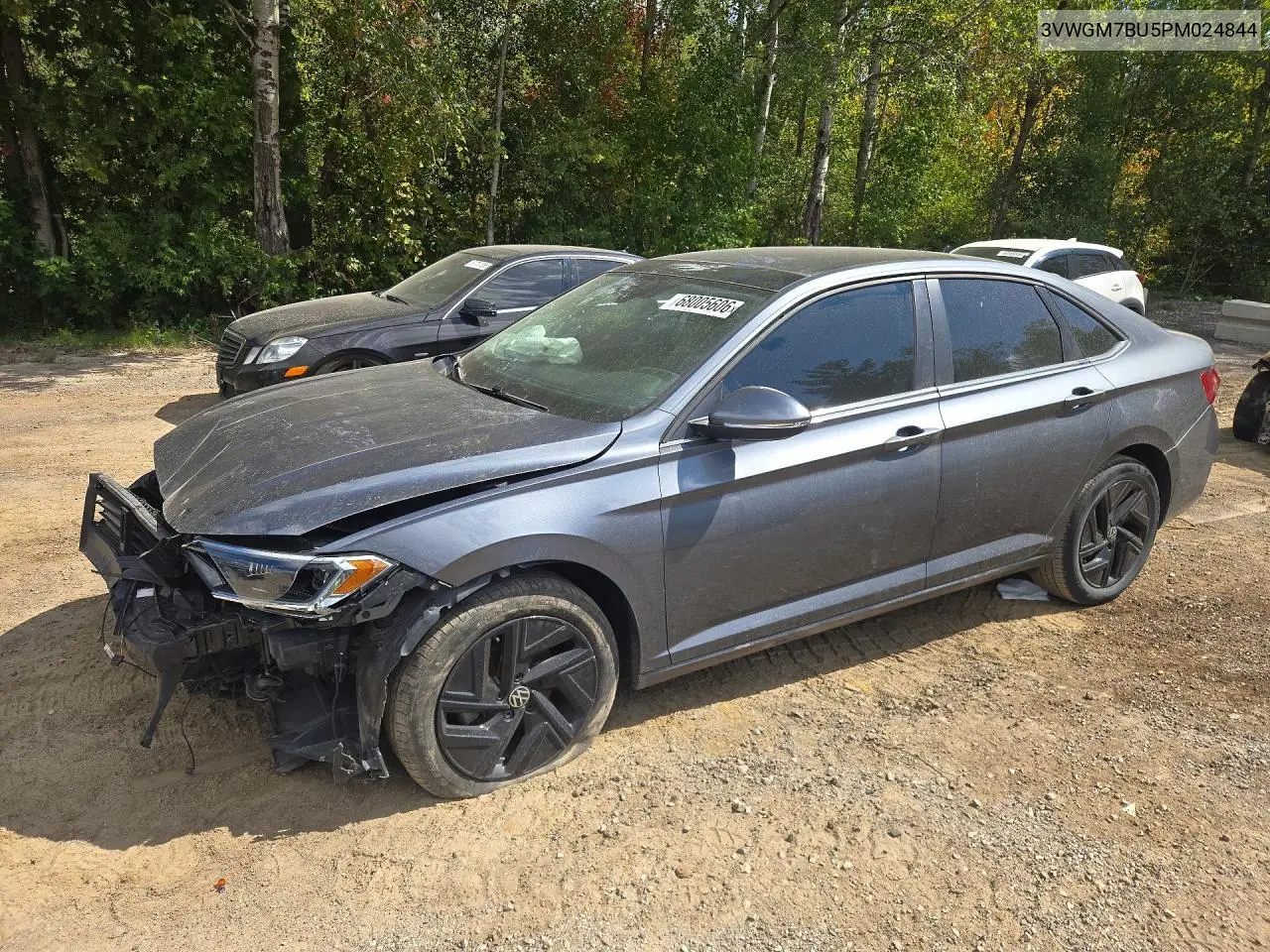 VOLKSWAGEN JETTA 2023, VIN 3VWGM7BU5PM024844