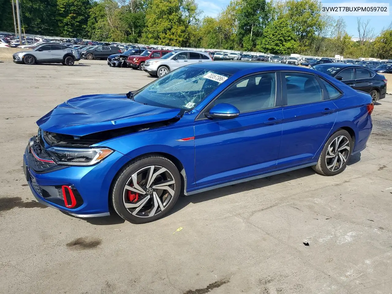 VOLKSWAGEN JETTA 2023, VIN 3VW2T7BUXPM059702