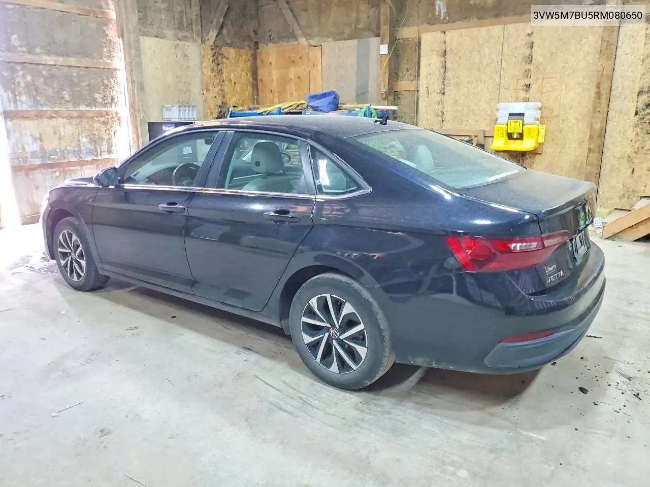 2024 VOLKSWAGEN JETTA VIN 3VW5M7BU5RM080650 — фото 2