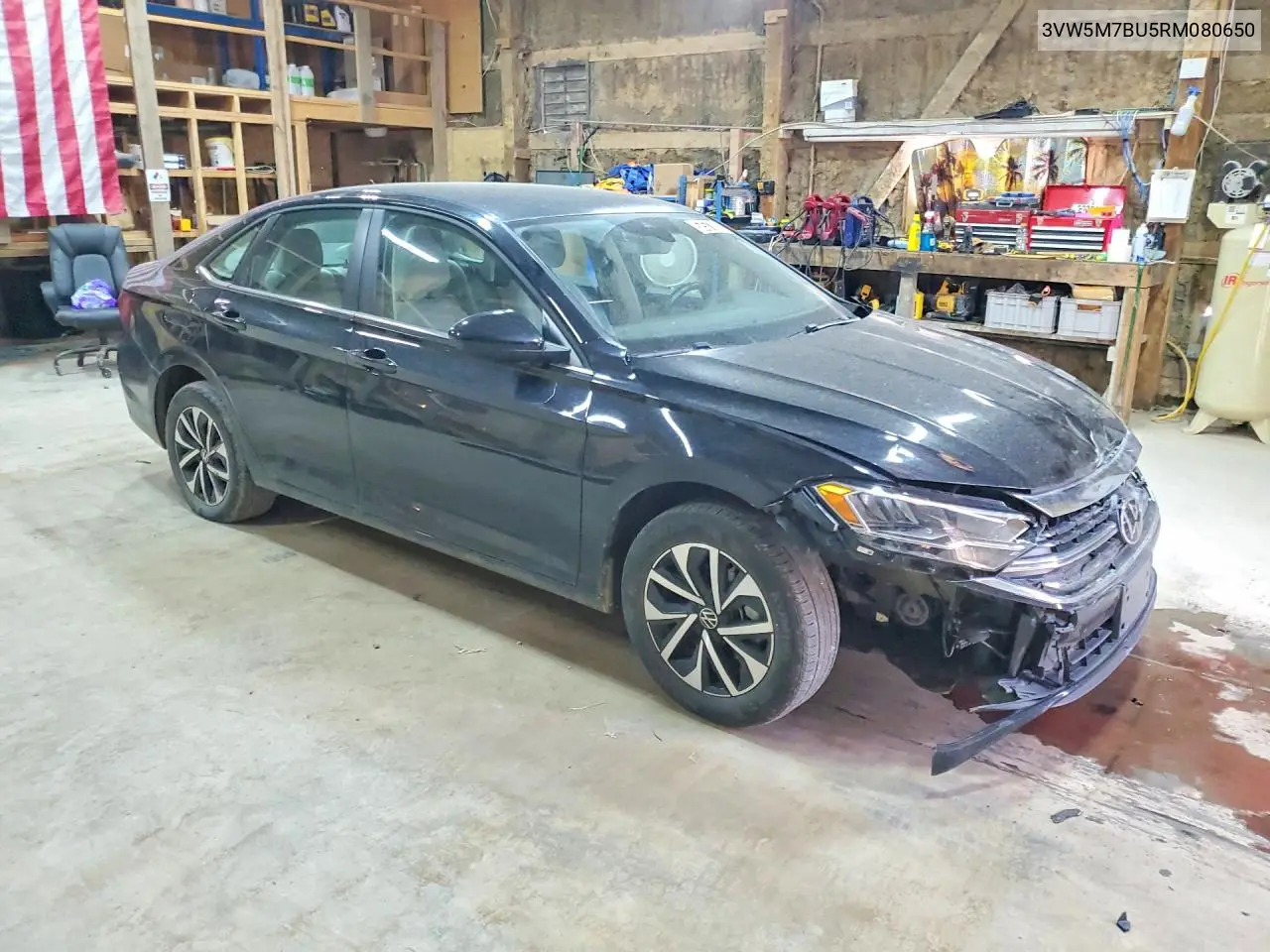 2024 VOLKSWAGEN JETTA VIN 3VW5M7BU5RM080650 — фото 4