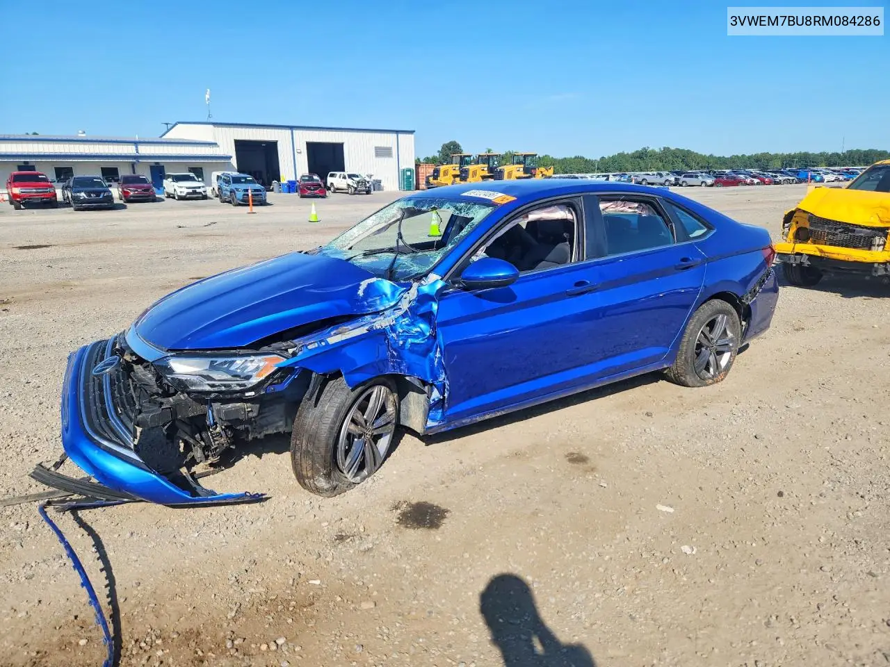 VOLKSWAGEN JETTA 2024, VIN 3VWEM7BU8RM084286