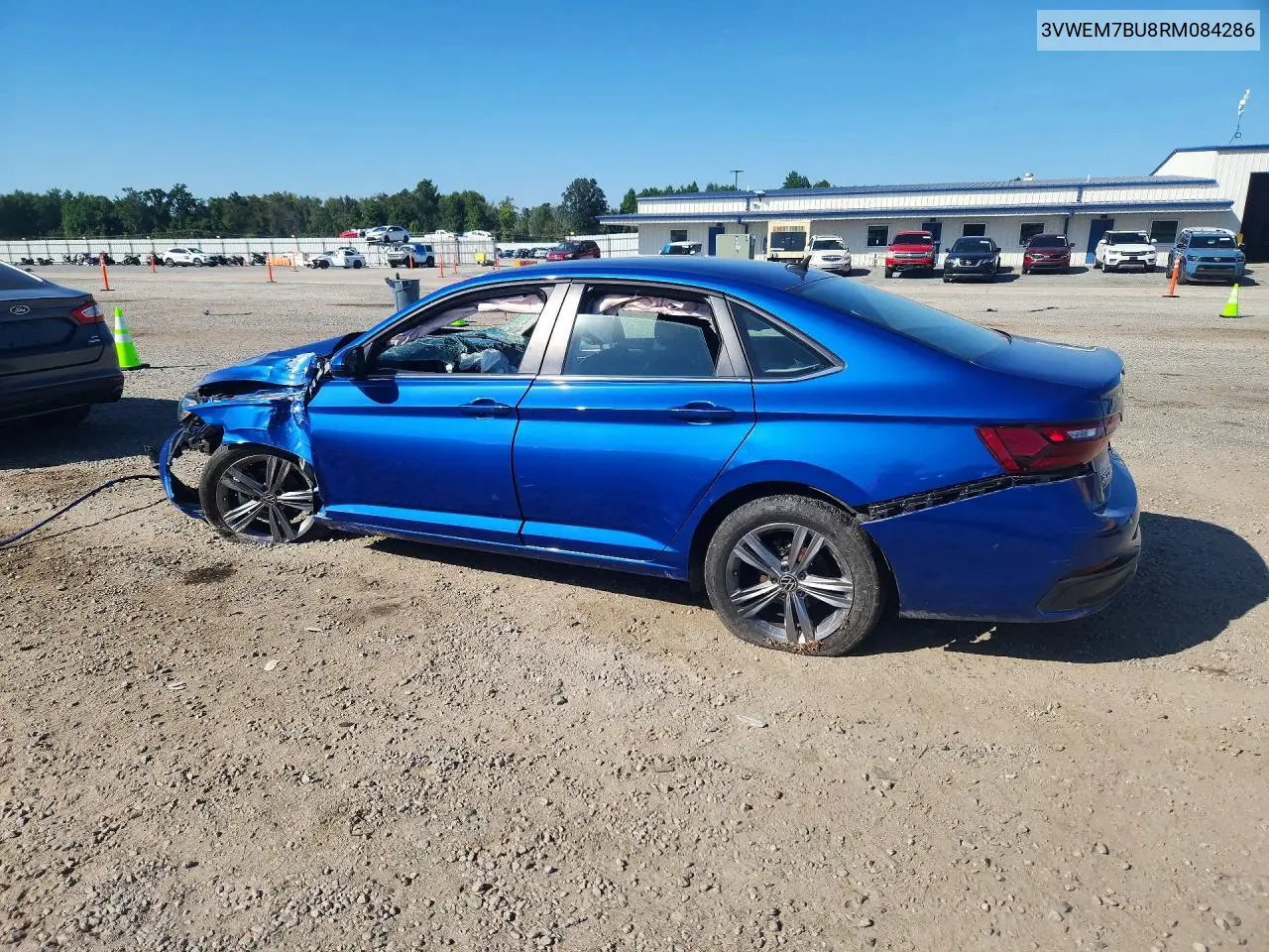 2024 VOLKSWAGEN JETTA VIN 3VWEM7BU8RM084286 — фото 2
