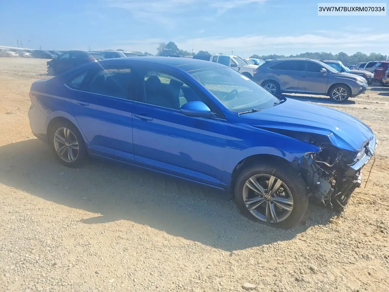 2024 VOLKSWAGEN JETTA VIN 3VW7M7BUXRM070334 — фото 4