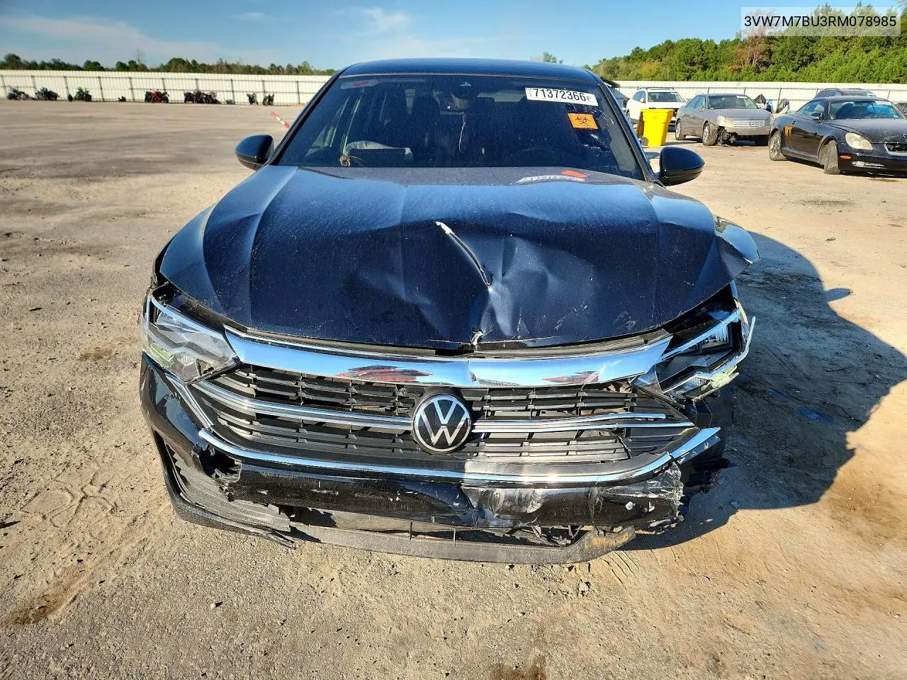 2024 VOLKSWAGEN JETTA VIN 3VW7M7BU3RM078985 — фото 5