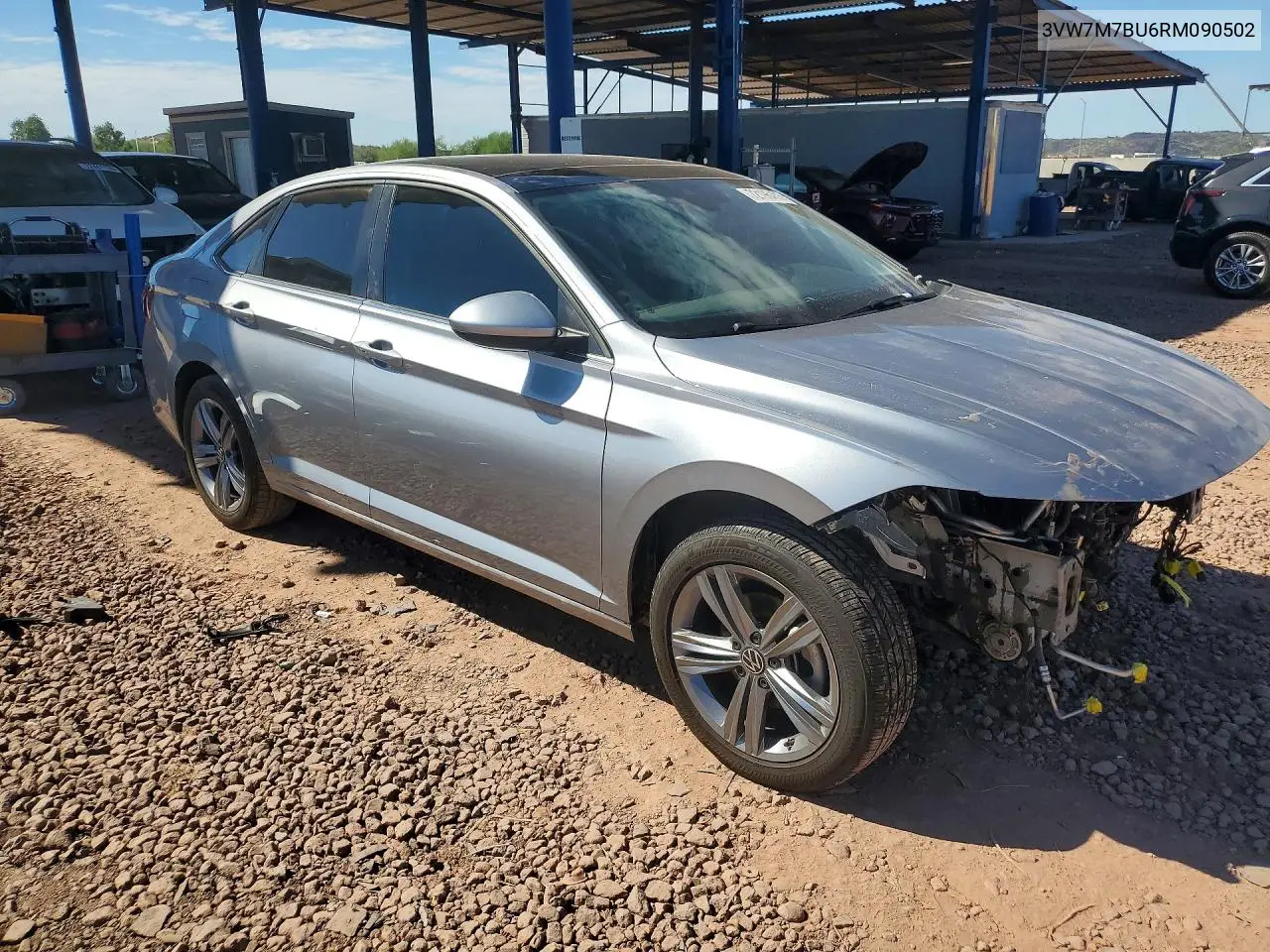 2024 VOLKSWAGEN JETTA VIN 3VW7M7BU6RM090502 — фото 4
