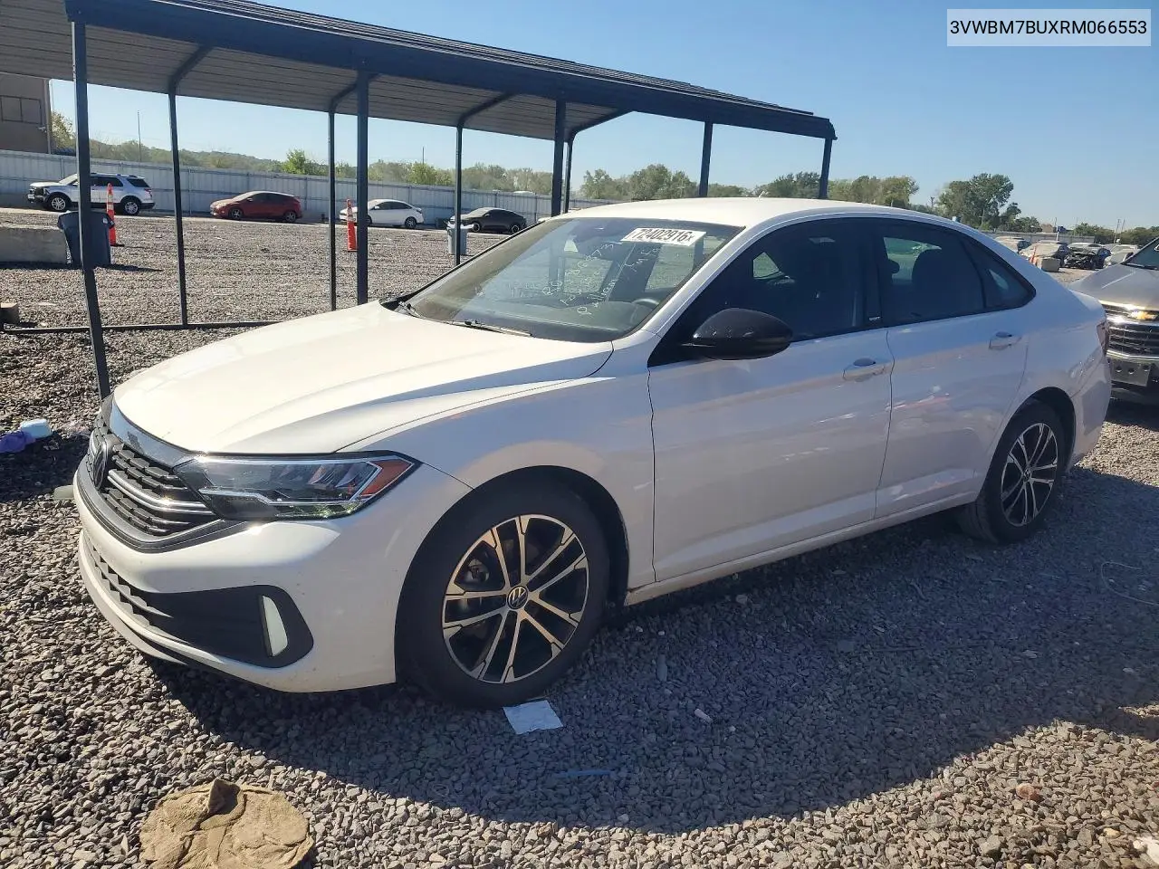VOLKSWAGEN JETTA 2024, VIN 3VWBM7BUXRM066553