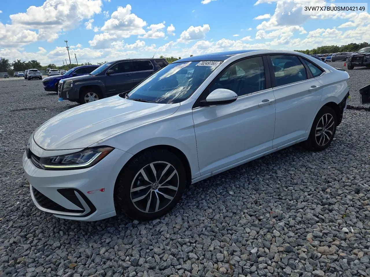 VOLKSWAGEN JETTA 2025, VIN 3VW7X7BU0SM042149