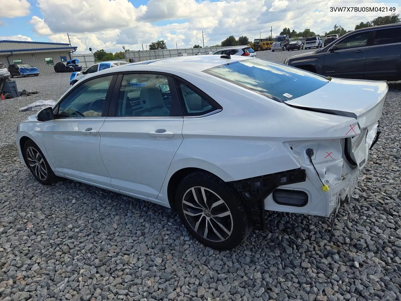 2025 VOLKSWAGEN JETTA VIN 3VW7X7BU0SM042149 — фото 2