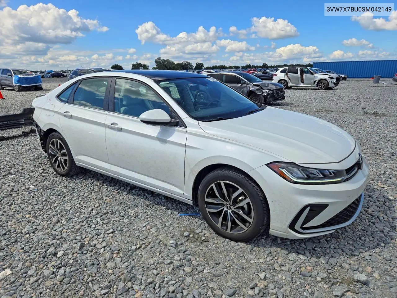 2025 VOLKSWAGEN JETTA VIN 3VW7X7BU0SM042149 — фото 4
