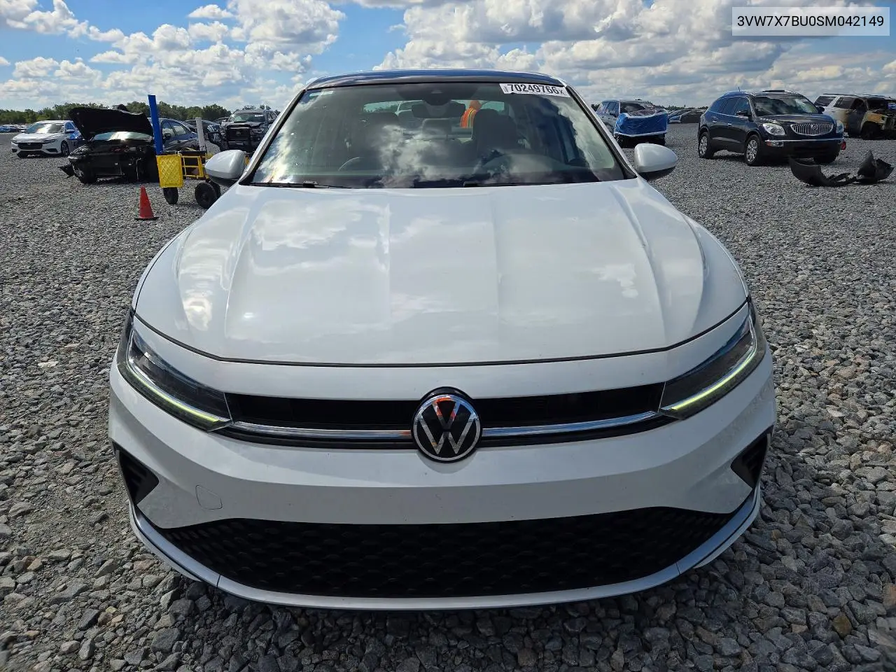 2025 VOLKSWAGEN JETTA VIN 3VW7X7BU0SM042149 — фото 5