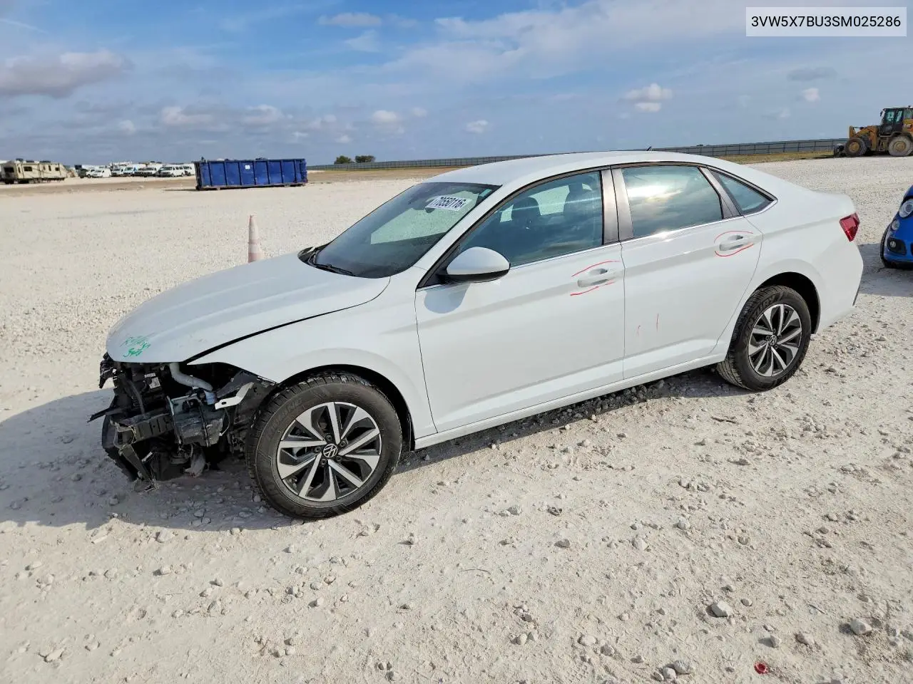 VOLKSWAGEN JETTA 2025, VIN 3VW5X7BU3SM025286