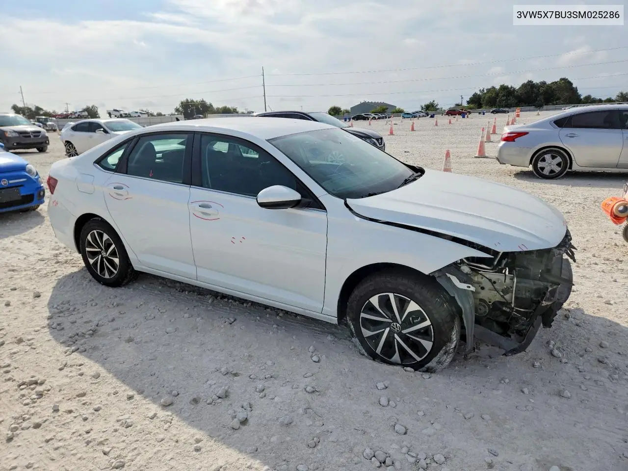 2025 VOLKSWAGEN JETTA VIN 3VW5X7BU3SM025286 — фото 4