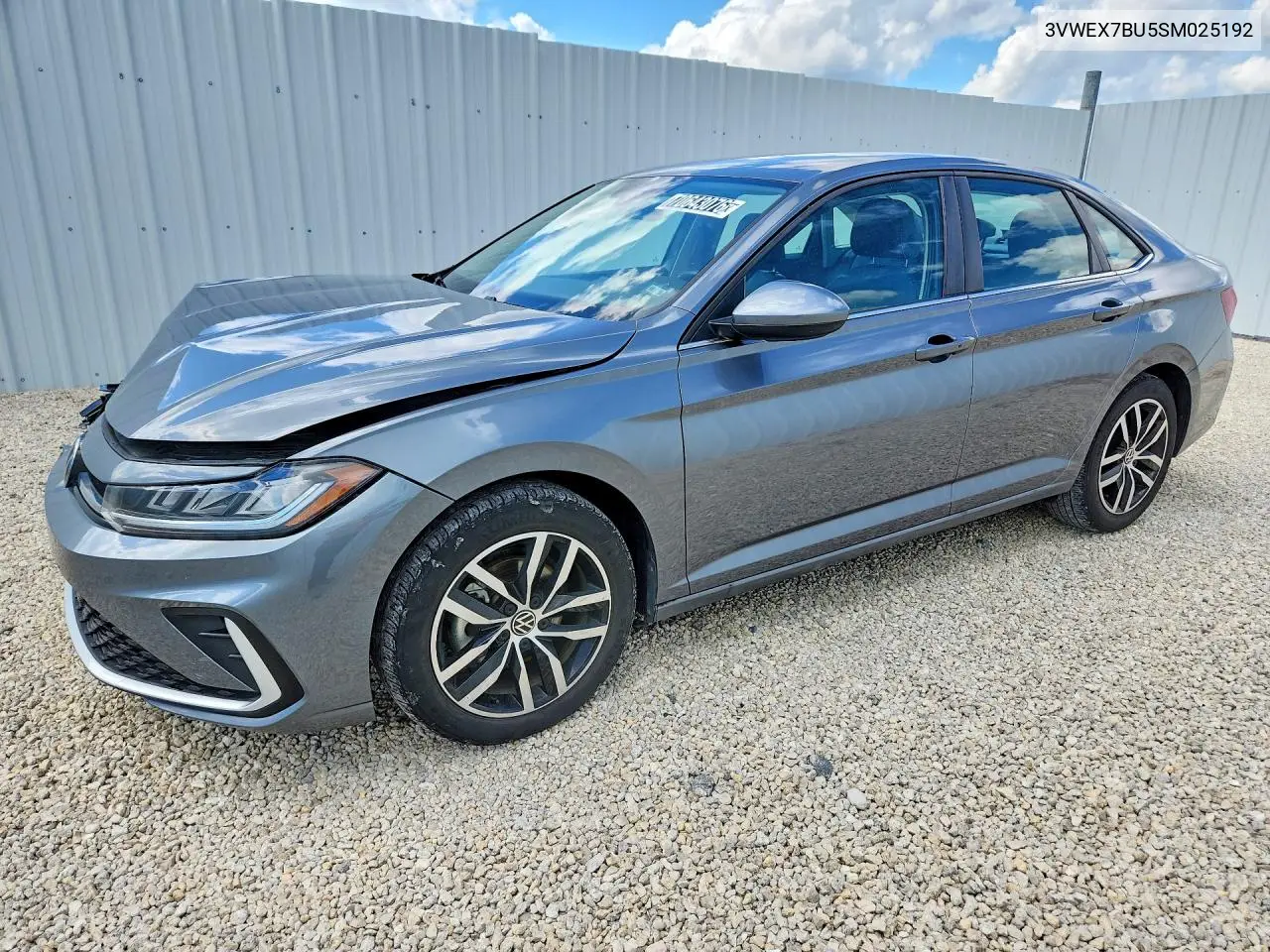 VOLKSWAGEN JETTA 2025, VIN 3VWEX7BU5SM025192