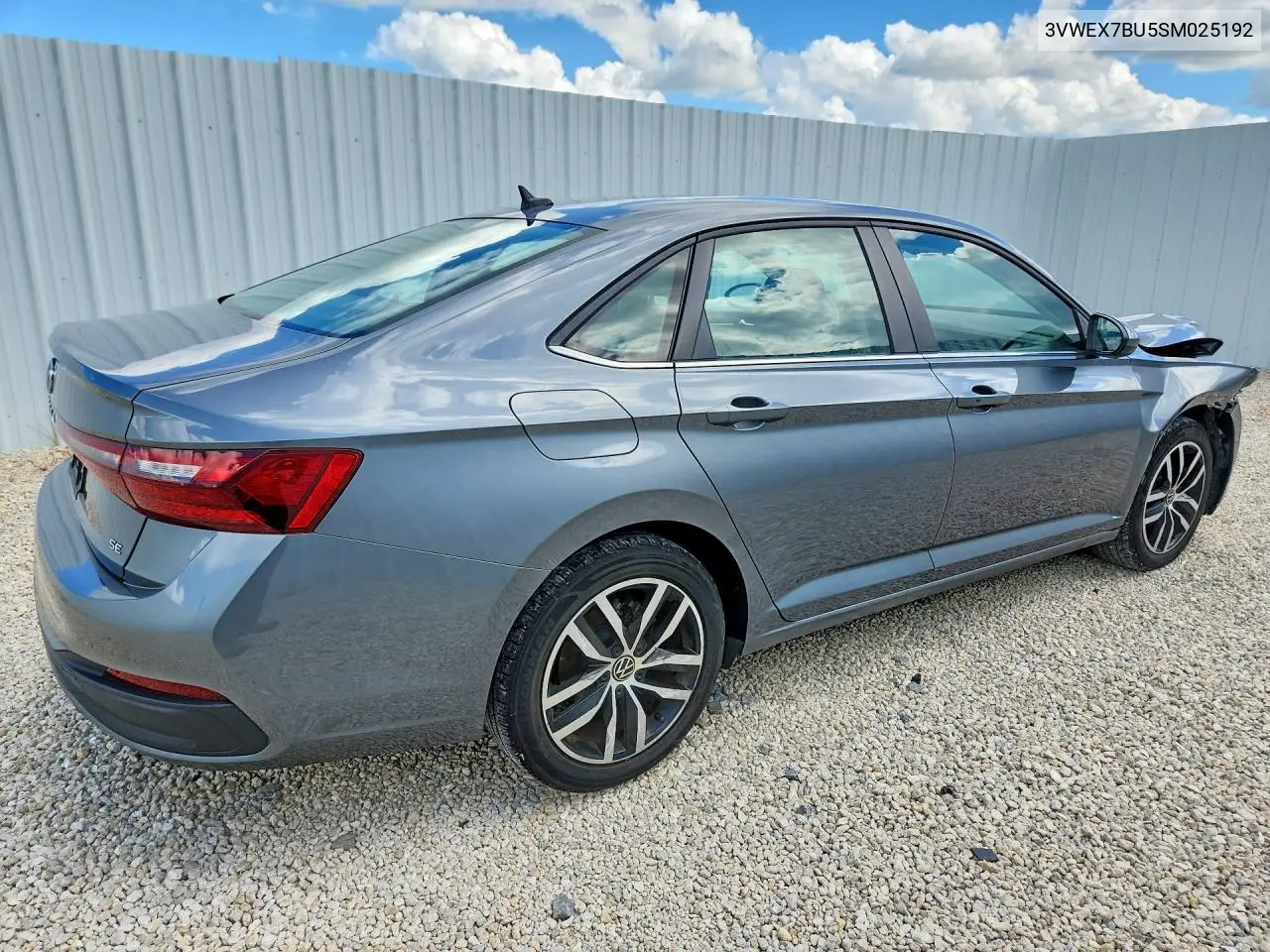 2025 VOLKSWAGEN JETTA VIN 3VWEX7BU5SM025192 — фото 3