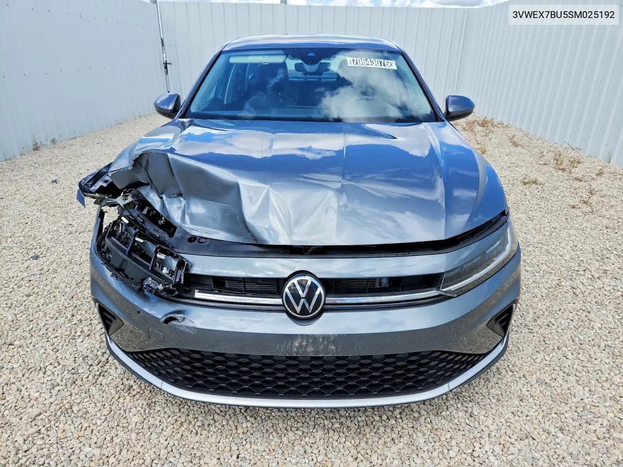 2025 VOLKSWAGEN JETTA VIN 3VWEX7BU5SM025192 — фото 5