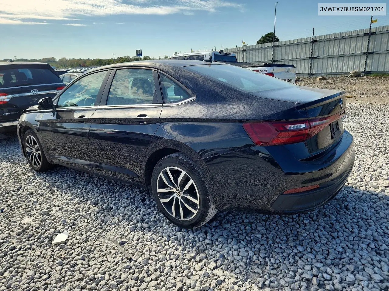 2025 VOLKSWAGEN JETTA VIN 3VWEX7BU8SM021704 — фото 2