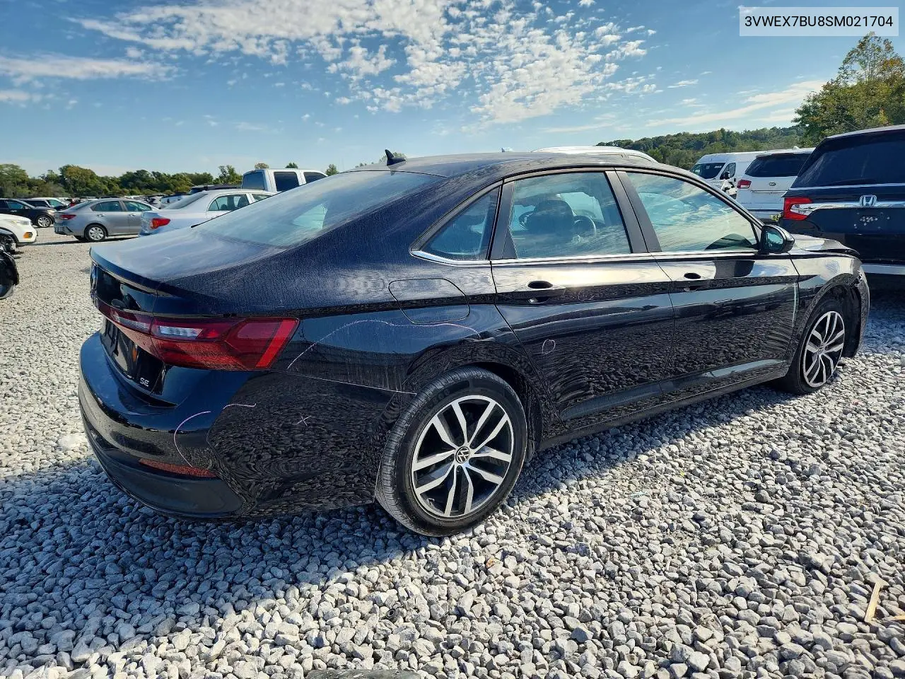 2025 VOLKSWAGEN JETTA VIN 3VWEX7BU8SM021704 — фото 3
