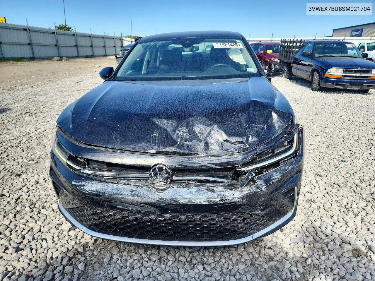 2025 VOLKSWAGEN JETTA VIN 3VWEX7BU8SM021704 — фото 5