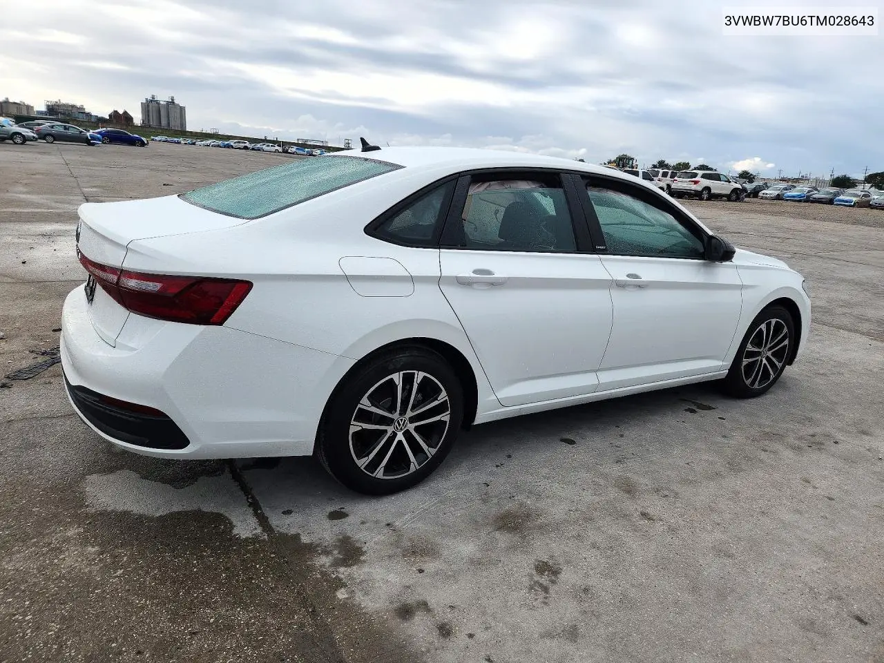 2026 VOLKSWAGEN JETTA VIN 3VWBW7BU6TM028643 — фото 3