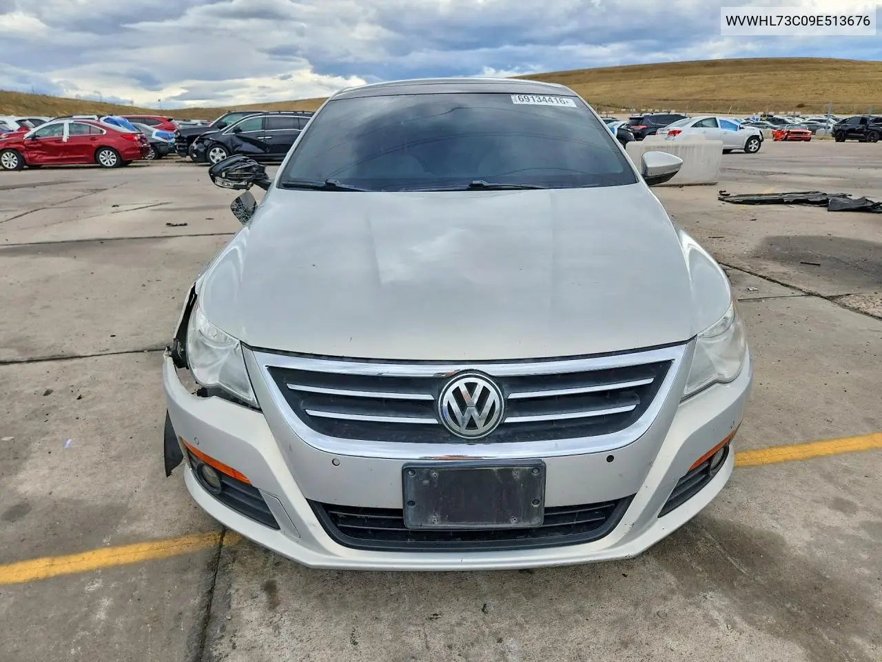 2009 VOLKSWAGEN PASSAT CC VIN WVWHL73C09E513676 — фото 5