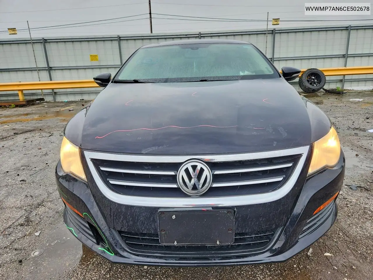 2012 VOLKSWAGEN PASSAT CC VIN WVWMP7AN6CE502678 — фото 5