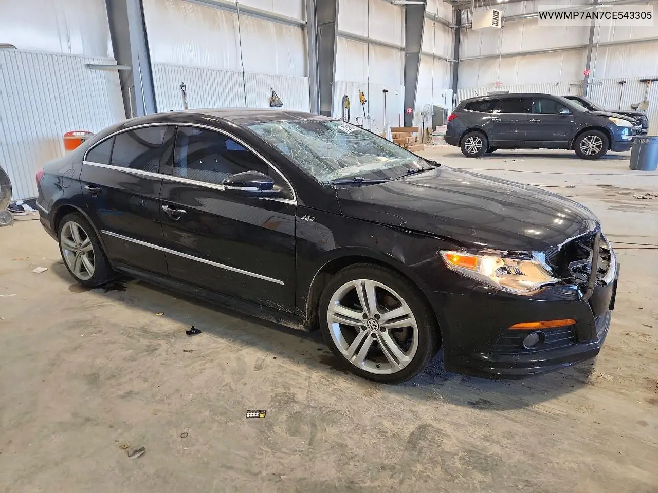 2012 VOLKSWAGEN PASSAT CC VIN WVWMP7AN7CE543305 — фото 4