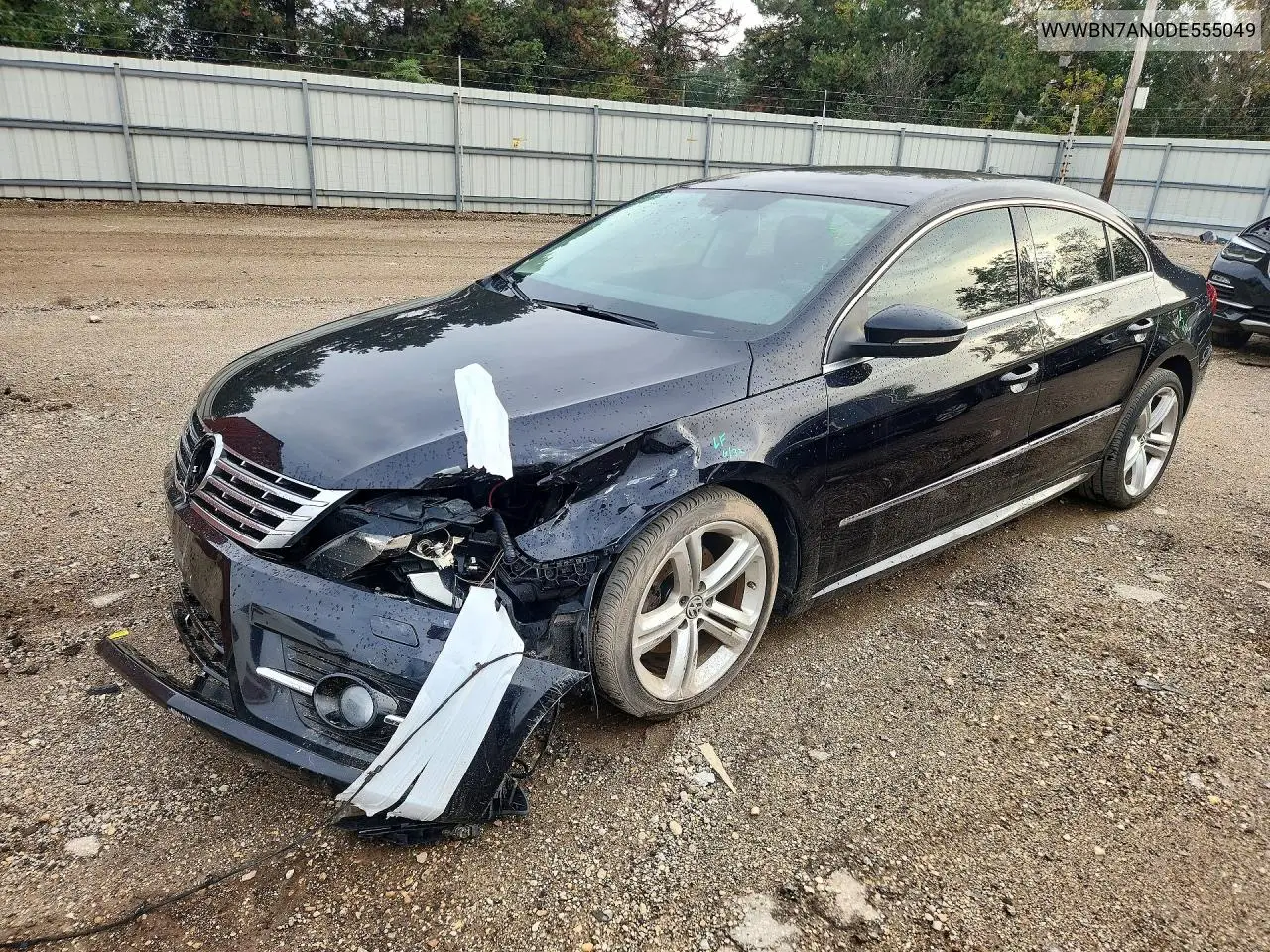 VOLKSWAGEN PASSAT CC 2013, VIN WVWBN7AN0DE555049