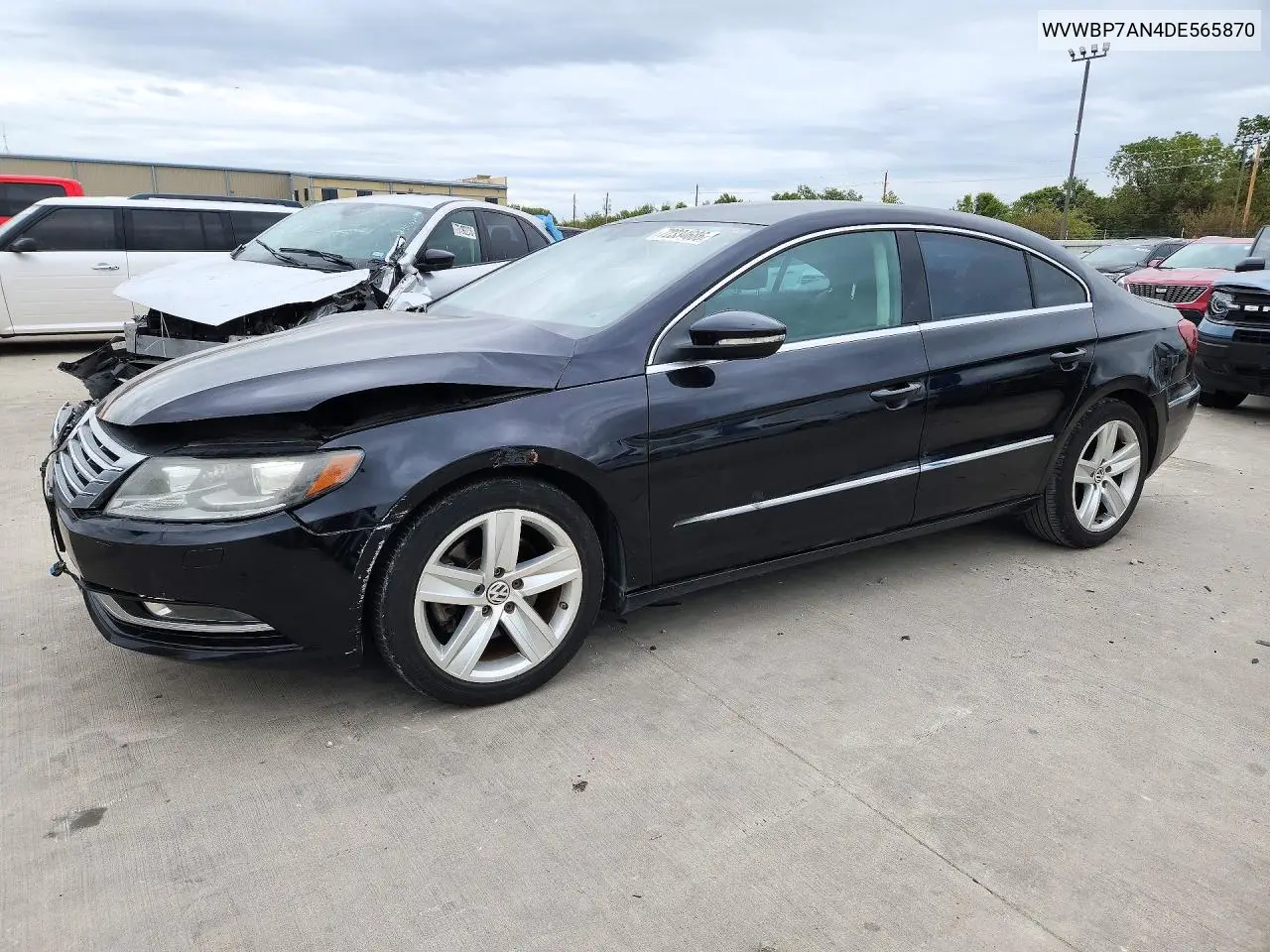 VOLKSWAGEN PASSAT CC 2013, VIN WVWBP7AN4DE565870