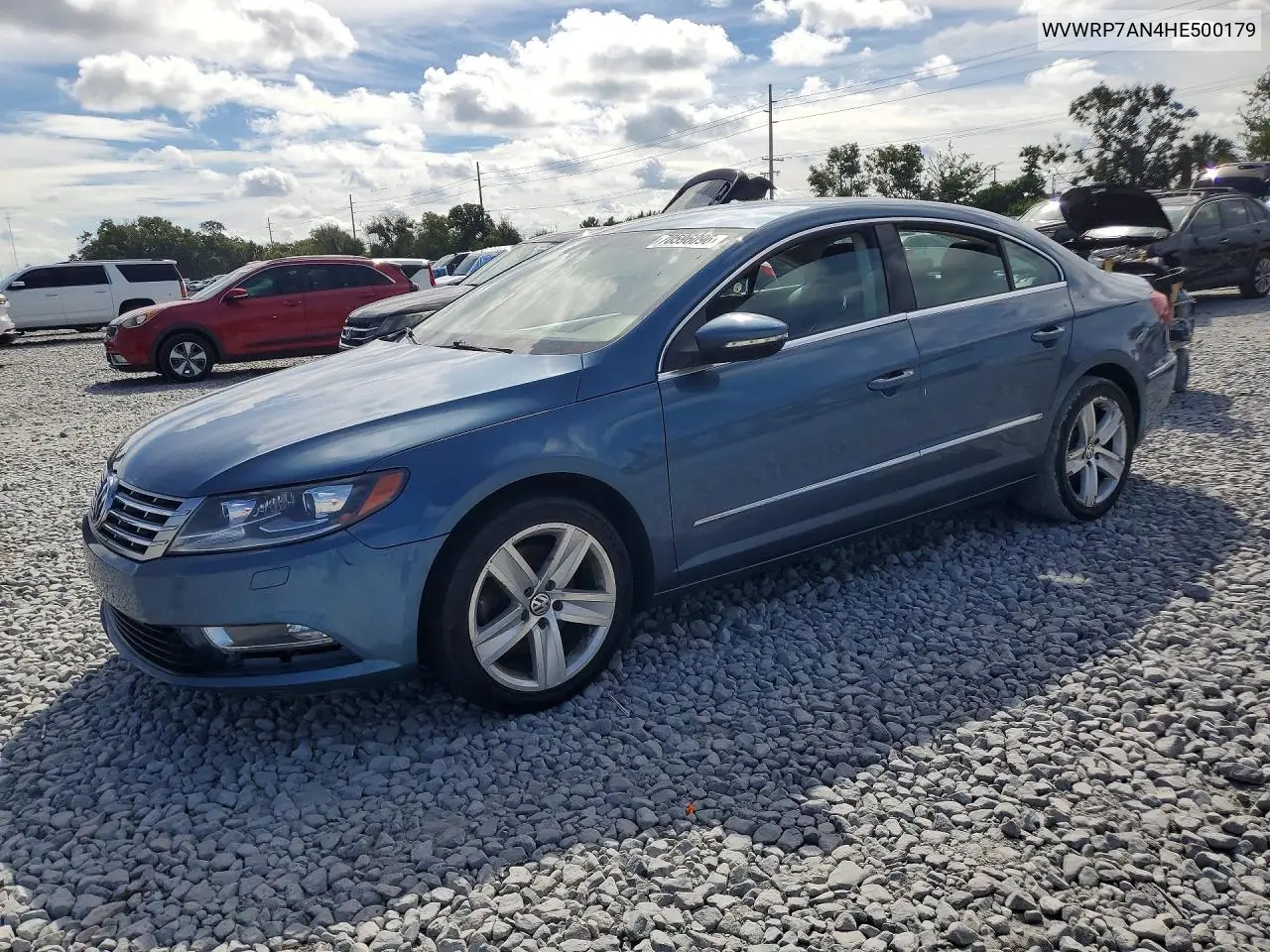 VOLKSWAGEN PASSAT CC 2017, VIN WVWRP7AN4HE500179
