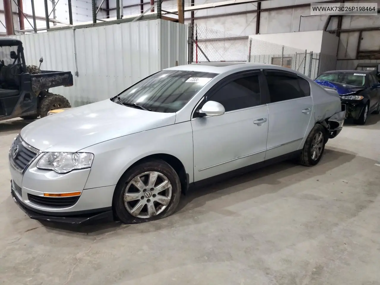 VOLKSWAGEN PASSAT 2006, VIN WVWAK73C26P198464