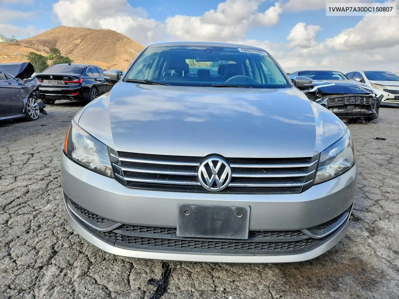 2013 VOLKSWAGEN PASSAT VIN 1VWAP7A30DC150807 — фото 5