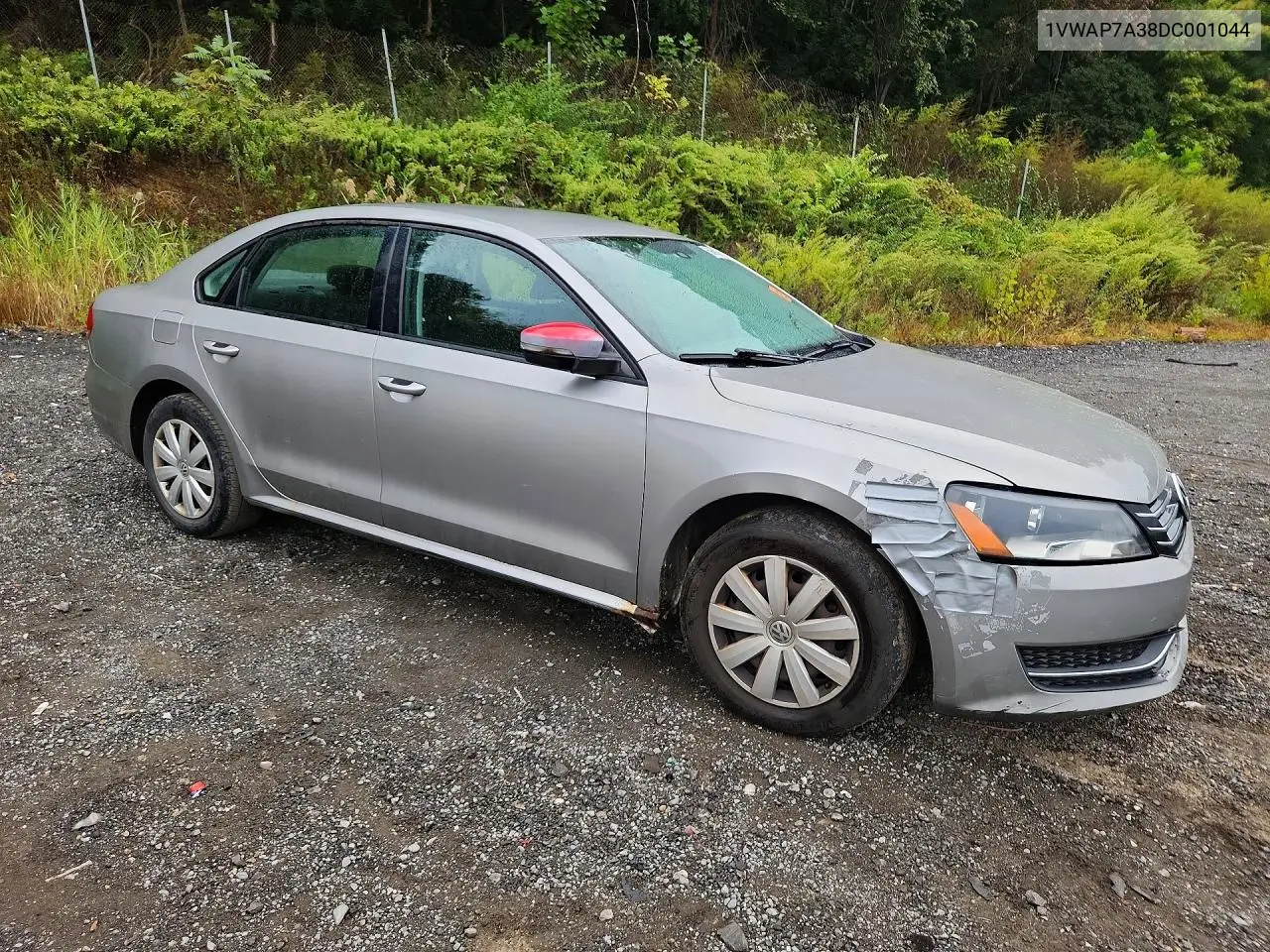 2013 VOLKSWAGEN PASSAT VIN 1VWAP7A38DC001044 — фото 4