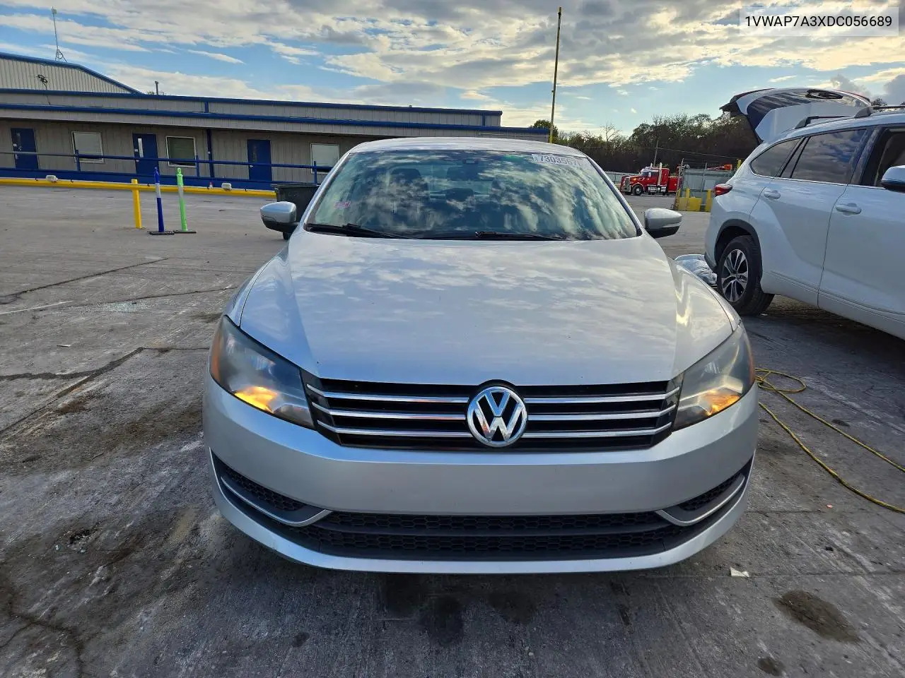 2013 VOLKSWAGEN PASSAT VIN 1VWAP7A3XDC056689 — фото 5