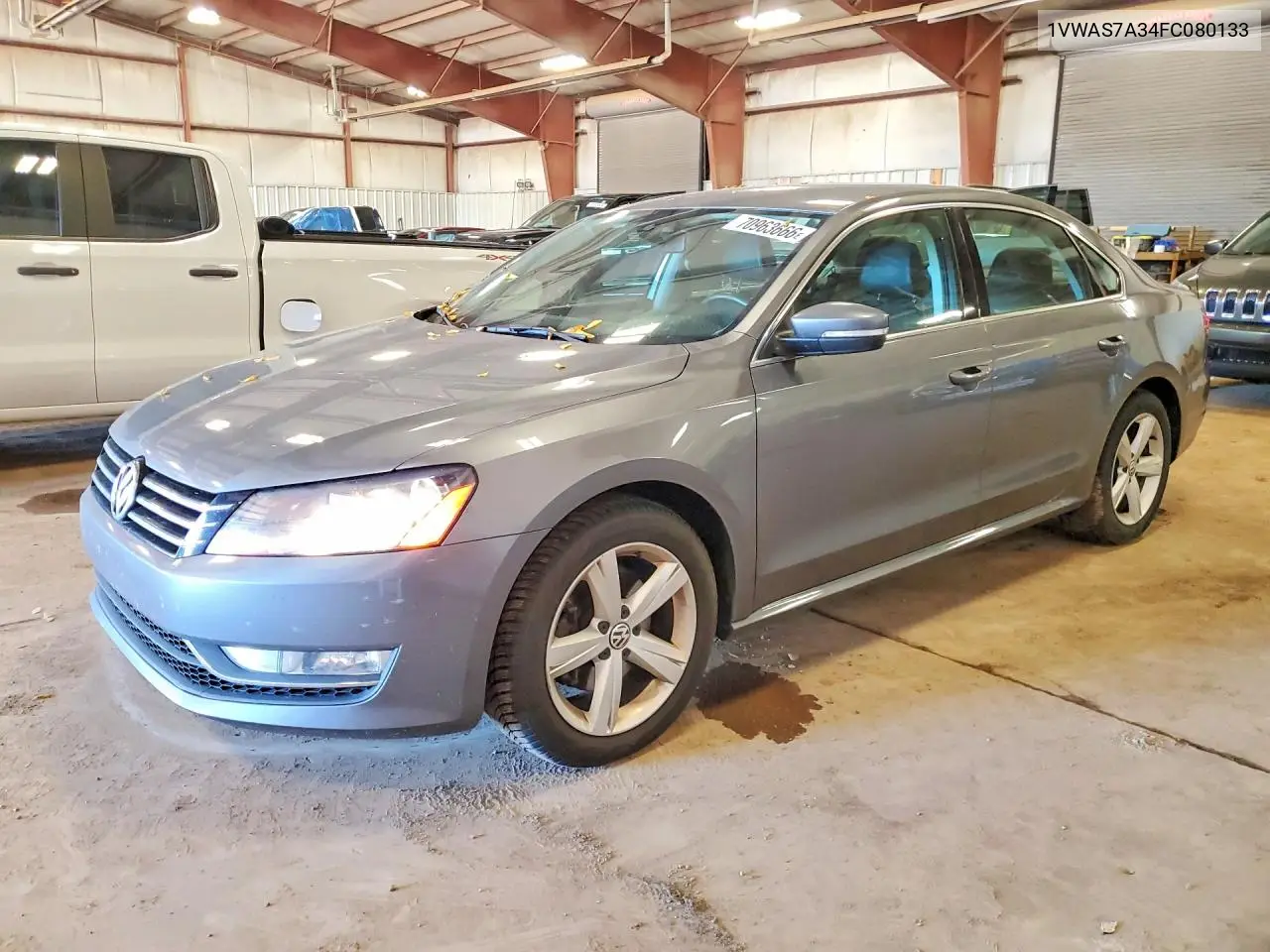 VOLKSWAGEN PASSAT 2015, VIN 1VWAS7A34FC080133