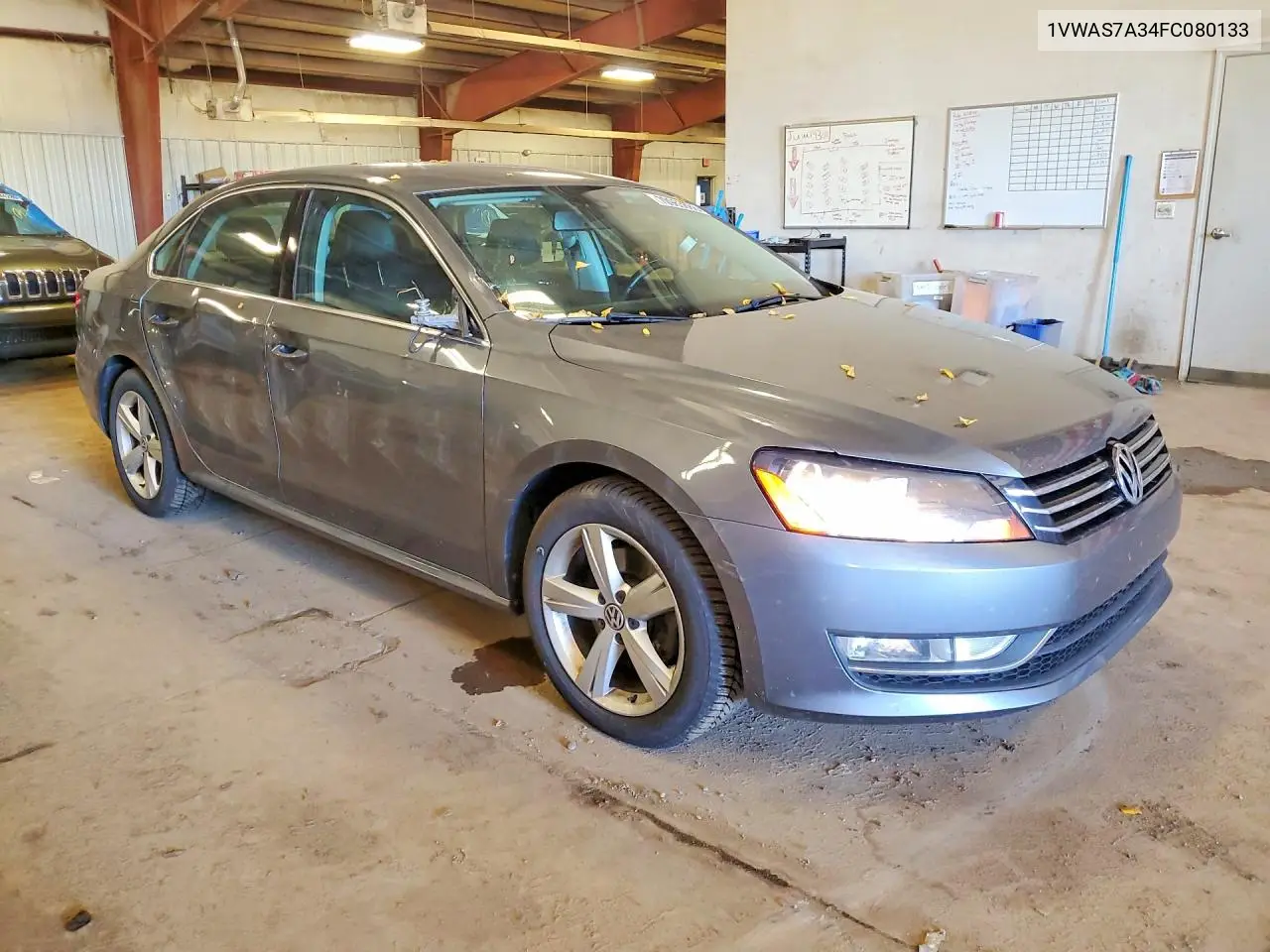 2015 VOLKSWAGEN PASSAT VIN 1VWAS7A34FC080133 — фото 4