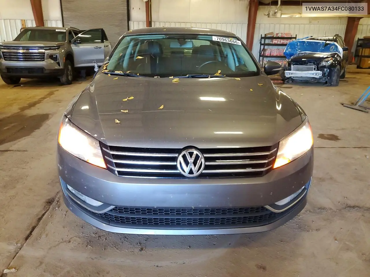 2015 VOLKSWAGEN PASSAT VIN 1VWAS7A34FC080133 — фото 5