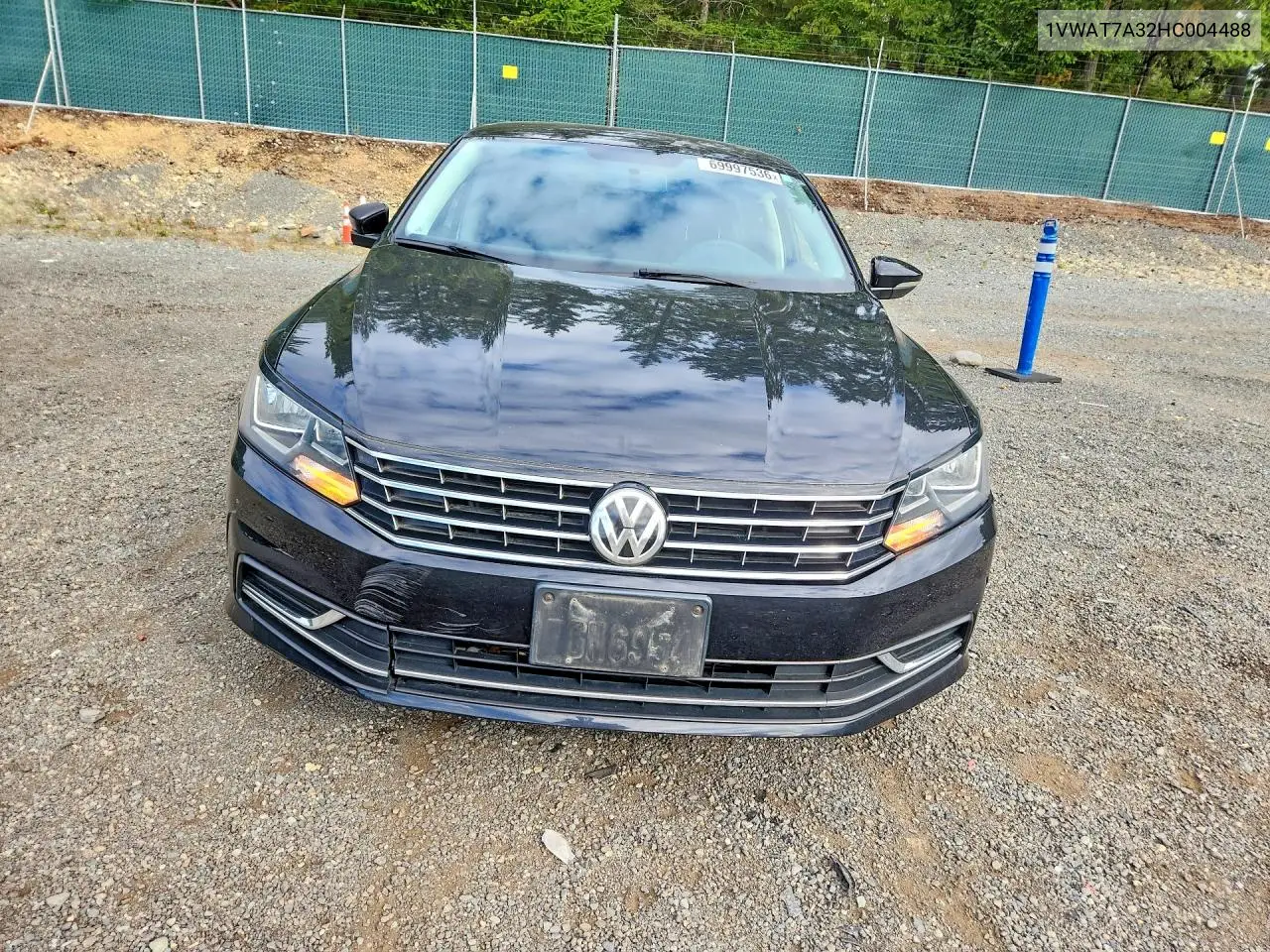 2017 VOLKSWAGEN PASSAT VIN 1VWAT7A3XHC008448 — фото 5