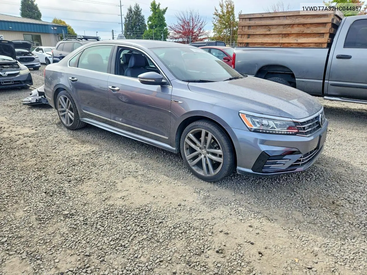 2017 VOLKSWAGEN PASSAT VIN 1VWDT7A32HC044857 — фото 4