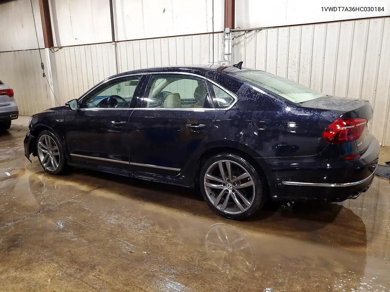 2017 VOLKSWAGEN PASSAT VIN 1VWDT7A36HC030184 — фото 2